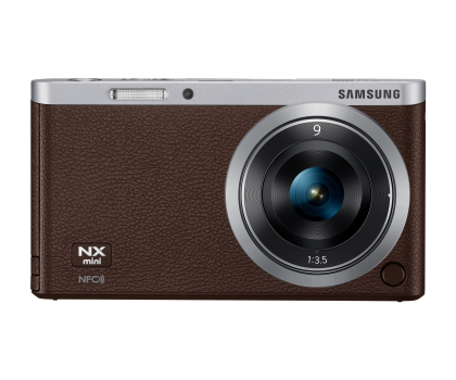 Aparat Samsung NX MINI BROWN + OBIEKTYW 9MM